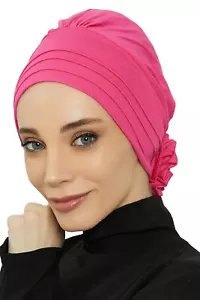 Instant Turban Head Wraps for Women Combed Cotton Scarf Comfortable Lightweig... - Picture 1 of 6