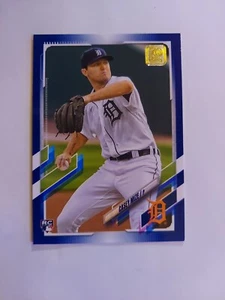 2021 Topps Series 1 Casey Mize RC Royal Blue Parallel #321 - Detroit Tigers - Bild 1 von 2