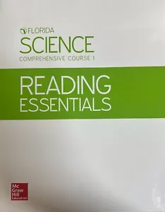 Grade 6 McGraw Hill Florida Science Comprehensive Course 1 Reading Essentials - Imagen 1 de 1