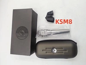 Silver KSM8 Professional Mic Cardioid Vocal Dynamic Microphone Handheld Wired US - Picture 1 of 10