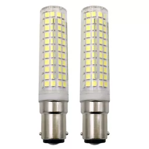 10 Pack BA15D LED Bulb Double Contact Bayonet Base 12W Corn Light Daylight White - Picture 1 of 10