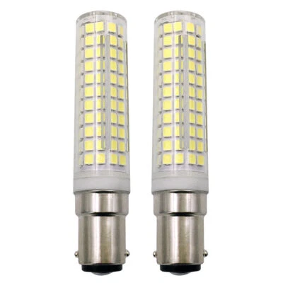 10x BA15D LED Bulb Double Contact Bayonet Base 12W Corn Light White Lamp 6000K - Image 1 of 4