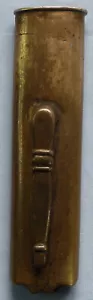 ANTIQUE 19TH CENTURY SWORD SCABBARD MOUNT #8 - Picture 1 of 4