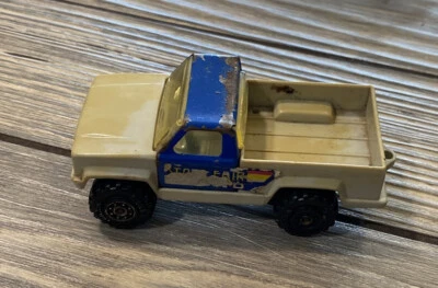 Vintage State Fair Bound Blue Beige Truck Kids Toy Vehicle - Image 1 of 3