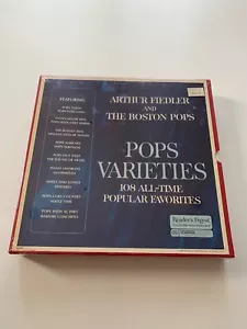 Arthur Fiedler Boston Pops Pops Varieties 108 All Time Favorites NEW SEALED 1969 - Picture 1 of 7