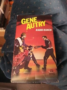 Radio Ranch RARE Burbank Video 1940 VHS western sci-fi cult classic Gene Autry - Picture 1 of 2