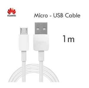 Genuine Huawei Micro USB To USB-A Cable CP70 White 1 Meter 2.0Amp For Huawei - Picture 1 of 7