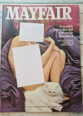 Mayfair Magazine Vol 8 No 1 w/ Centrafold  ex Condition - Image 1 of 4