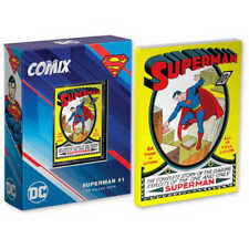DC COMIX Superman #1 1 oz Fine Silver $2 Proof 2022 Niue COA SKU:OPC86