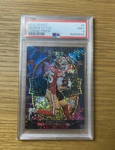 George Kittle 2022 Select #5 Cosmic Prizm Psa9 - Picture 1 of 2
