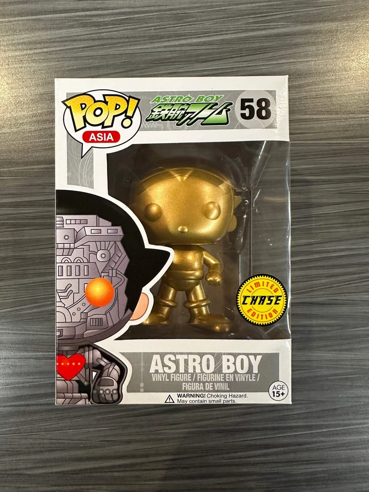Funko POP! Ásia: Astro Boy - Astro Boy (CHASE)(Caixa Danificada) [B] #58 - Imagem 1 de 4