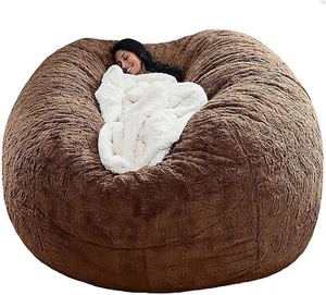 180*90cm Extra Large Bean Bag Chairs Sofa Cover Indoor Lazy Lounger For Adults - Picture 1 of 8