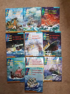 10 x SMS Schiffe Menschen Schicksale Nr. 1, 2, 3, 4, 5, 6, 7, 8, 9, 10 - Bild 1 von 1