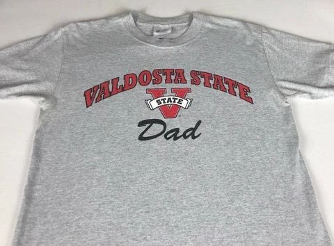 Valdosta State Blazers Dad T-Shirt Mens XS/S South Georgia VSU Proud Father Tee Cover