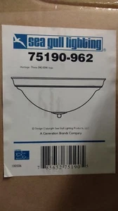 SeaGull Lighting 75190-962 Three Light Ceiling Flush Mount Brushed Nickel - Bild 1 von 2