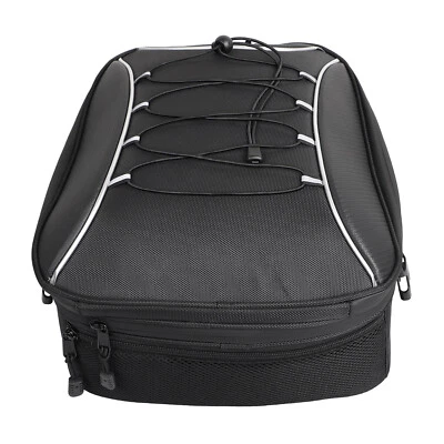 Rear Seat Helmet Bag Luggage Storage Backpack For Harley Electra Street Glide - Image 1 of 4