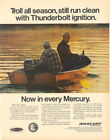 1967 MERCURY OUTBOARD MOTORS  MAGAZINE AD  THUNDERBOLT IGNITION 