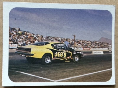 Tarjeta de Jeg Coughlin 1973 Fleer Ahra Race Estados Unidos #61 en muy buen estado-excelente estado Foto 1 de 2