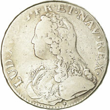 [#850493] Coin, France, Louis XV, Écu aux branches d'olivier, Ecu, 1726, Riom, V