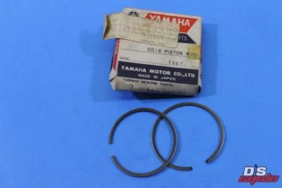 NOS 1967-1968 Yamaha YL2 YL2C YLCM Piston Rings 0.75 (3RD O/S) 166-11601-30 - Image 1 of 4