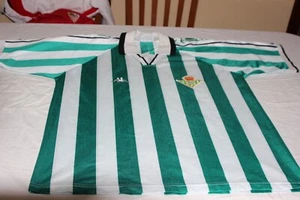 CAMISETA FUTBOL OFICIAL VINTAGE REAL BETIS MODELO BASIC MARCA KAPPA TALLA XXL - Picture 1 of 2