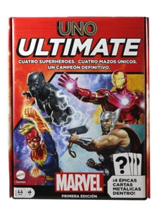 UNO Ultimate Marvel Card Game Spanish Edition by Mattel Marvel Comics New In Box - Picture 1 of 4
