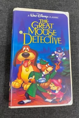 Walt Disney Classic Black Diamond The Great Mouse Detective VHS Classics 1360 Foto 1 de 4