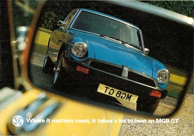 MG MGB GT 1976-1977 UK Market Sales Brochure - Image 1 of 2