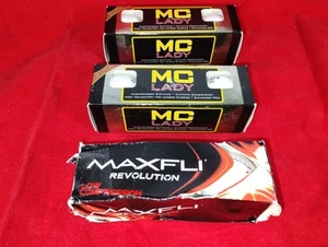 MaxFli And MC Lady Golf Balls New Three 3 Packs 9 Balls - Picture 1 of 2