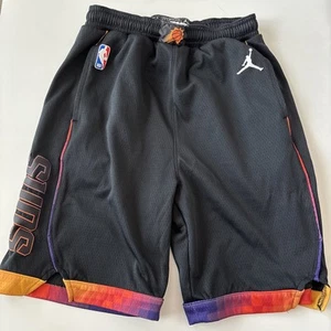 Jordan NBA Phoenix Suns Statement Edition Dri-fit Youth Large Black Shorts - Picture 1 of 13