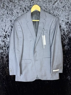 Kenneth Cole реакции мужчин 38R черный шерсти Sport пальто блейзер две кнопки новый с этикетками - Изображение 1 из 4