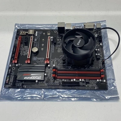 GIGABYTE GA-AB350-Gaming AMD DDR4 RGB Fusion ATX Motherboard - Image 1 of 4