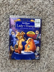 Lady And The Tramp DVD 1955 2006 2-DVD 50th Anniversary Edition Walt Disney New! - Picture 1 of 1