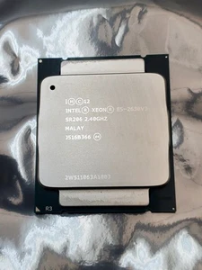 Intel Xeon E5-2630V3 SR206  2.40GHz 20MB 8-Core CPU LGA 2011 Working Pull - Picture 1 of 8