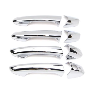 Chrome Door Handle Cover for Benz GLK CLA GLA Class X156 W204 w/ Smart Keyhole - Picture 1 of 6