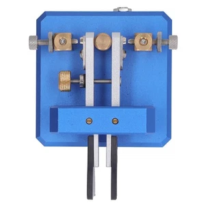Morse Code Key Double Paddle Automatic CW Shortwave Telegram Tapper For MF - Zdjęcie 1 z 12