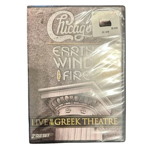 Chicago & Earth Wind & Fire Live At The Greek Theatre 2 DVD Set Sealed - Picture 1 of 2