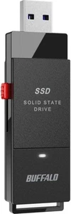 SSD Externo BUFFALO 1 TB - Hasta 600 MB/s - USB-C - USB-A - USB 1 TB, Negro - Imagen 1 de 8