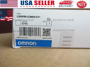 1PC Omron C200HW-COM06-EV1 Omron C200HWCOM06EV1 PLC New Free Ship  US Free TAX - Picture 1 of 1