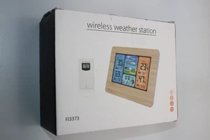 FanJu FJ3373 Funk-Wetterstation - Wood - Innen- Außenthermometer und Hygrometer - Bild 1 von 1