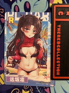 Goddess Story Sakura Story - SNPD-R-003 - Rin Tohsaka - Schicksal - Sexy Waifu Karte - Bild 1 von 2