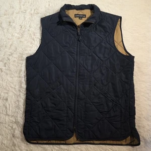 J. Crew Mercantile Full Zip Quilted Midnight Blue Herren Small Weste - Bild 1 von 11