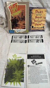 Bad Blood Origin 5.25" Floppy Disk IBM PC 1990 Big Box Game - Picture 1 of 5