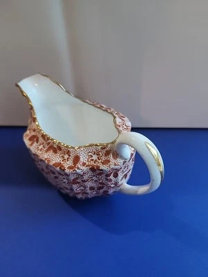 Spode Creamer Vintage 1890s Gold Trim & Backstamp - Image 1 of 4