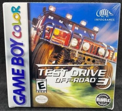 Test Drive off-Road 3 Rumble Edition Factory Sealed 1999 Nintendo Game Boy - - Image 1 of 4