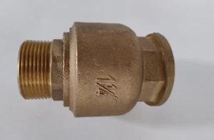 Rückschlagventil 1 1/4 Zoll Messing, IG AG 1 1/4" Mr. Gardener - Bild 1 von 3