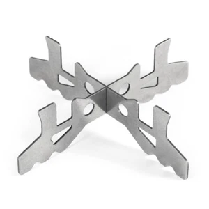 Alcohol Stove Rack Ultralight Stainless Steel Camp Stove Stand Support U2F6 - Picture 1 of 12