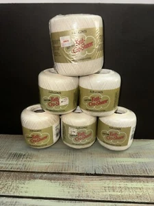 J & P Coats Knit-Cro-Sheen Cotton Lot Of 6 *See Description Vintage - Picture 1 of 11