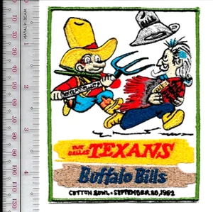 Football Dallas Texans vs Buffalo Bills Coton Bowl 1962 American No Tariff - Bild 1 von 1