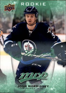 2016-17 Upper Deck MVP Green Script #282 Josh Morrissey